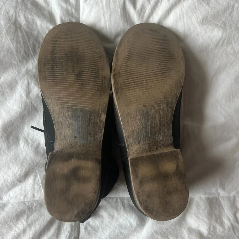Steve Madden Black Boots 7.5